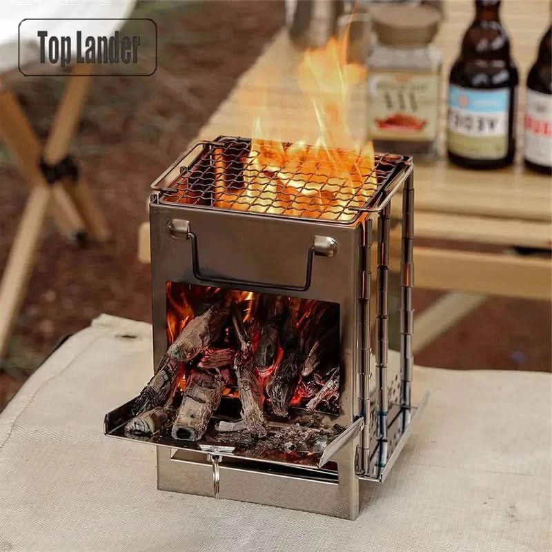 AdventureCook Compact Portable Camping Stove with Carry Bag