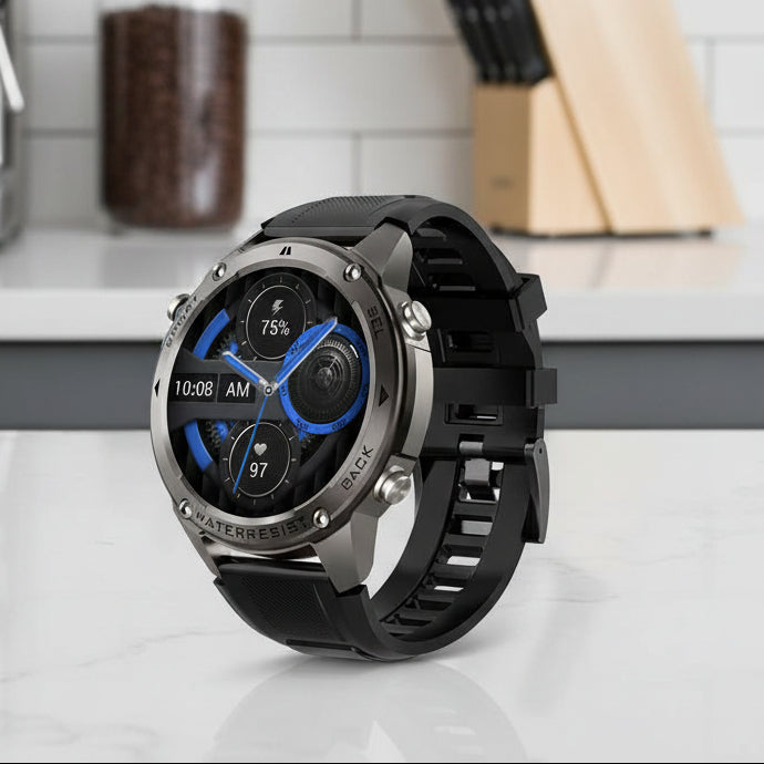 TrailBlazer Pro Adventure Smartwatch with GPS and Health Tracking