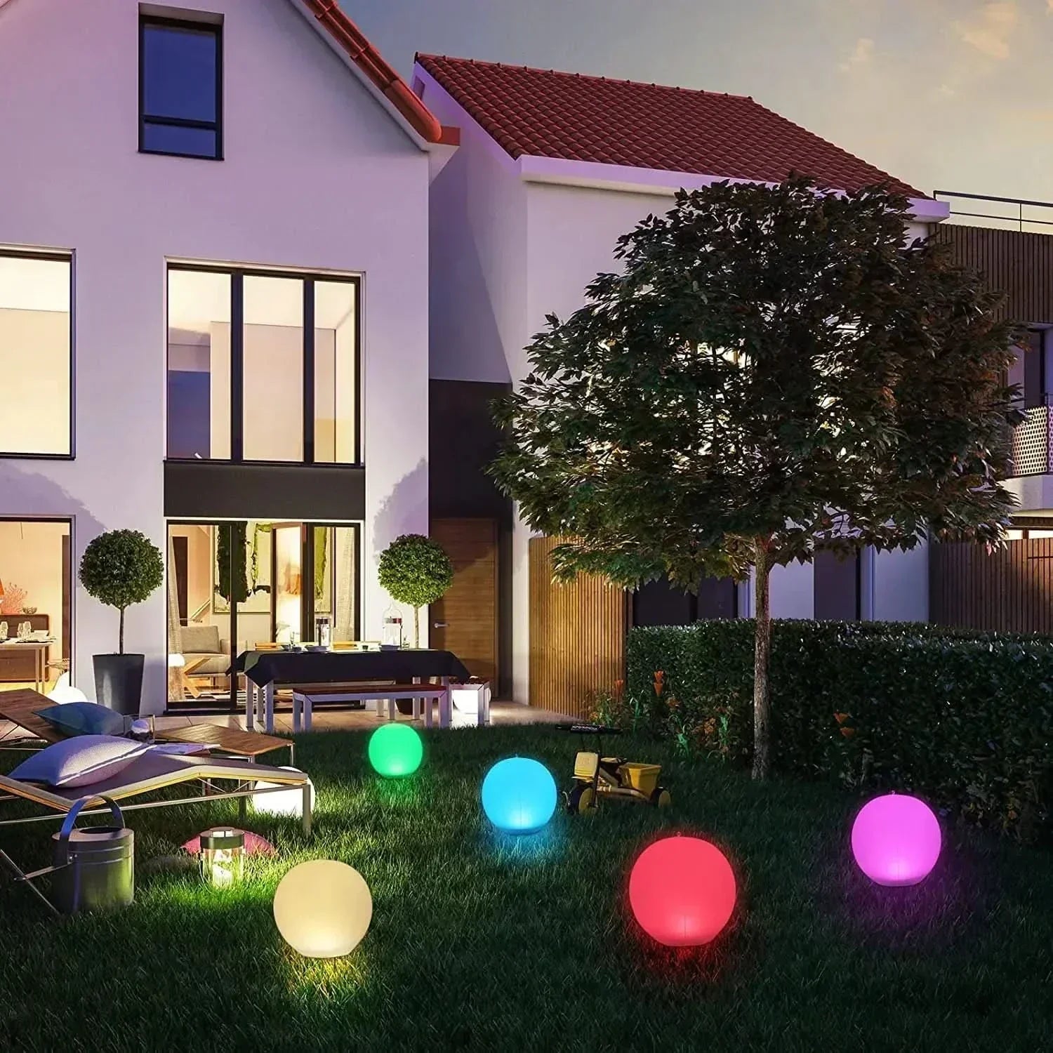 EcoGlow Color-Changing Solar Floating LED Light