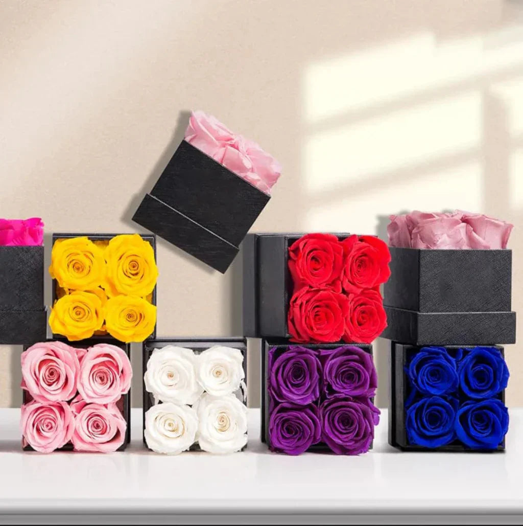 Elegant Floral Gift Box for Stylish Home Decor