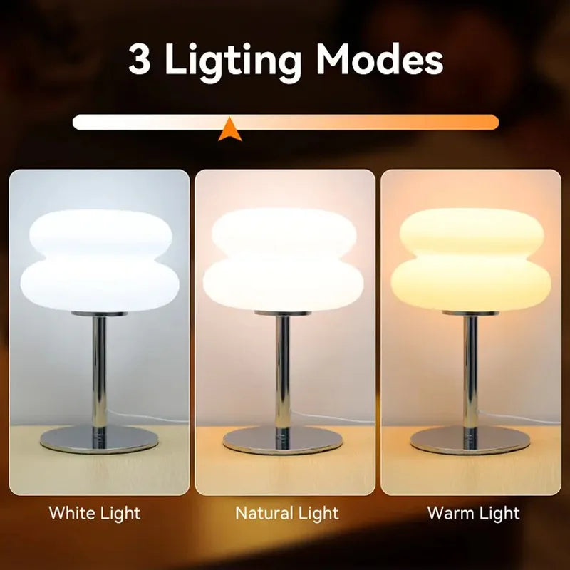 ChromaGlow Adjustable LED Table Lamp for Cozy Living Spaces