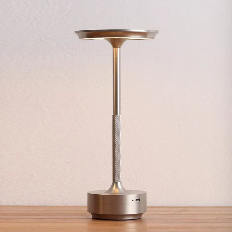 Sleek Touch-Controlled Rechargeable LED Table Lamp