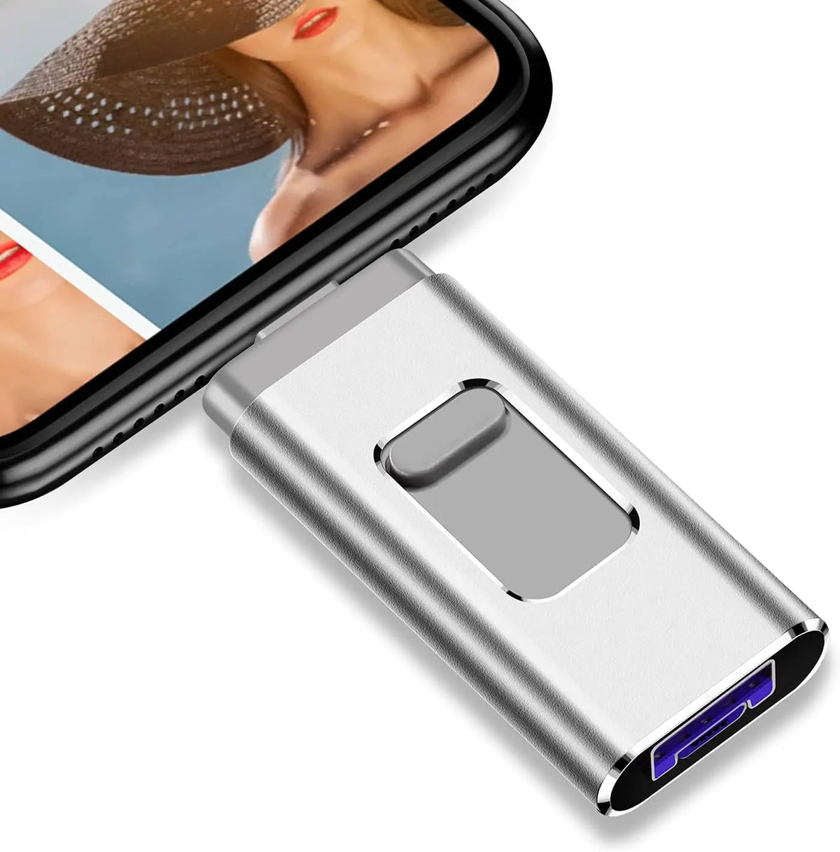 Versatile Multi-Connector USB Flash Drive for All Devices