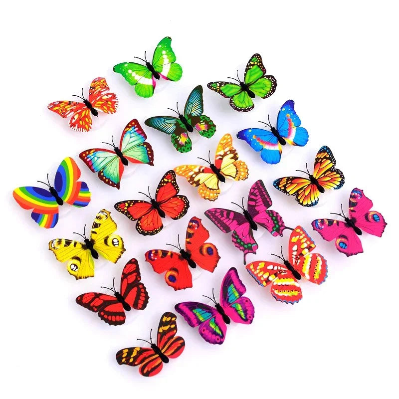Vibrant LED Butterfly Nightlight – Stick-On Decorative Lamp