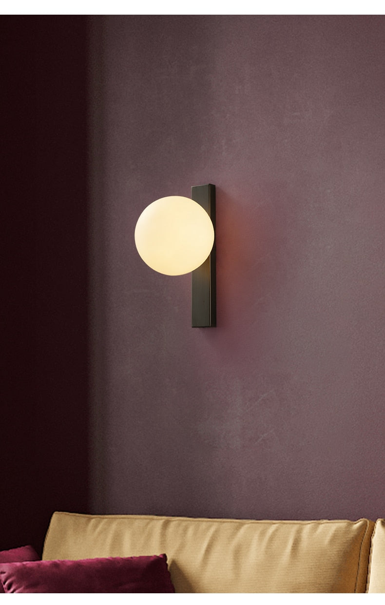 Copper Glow | Elegant LED Wall Light Fixture