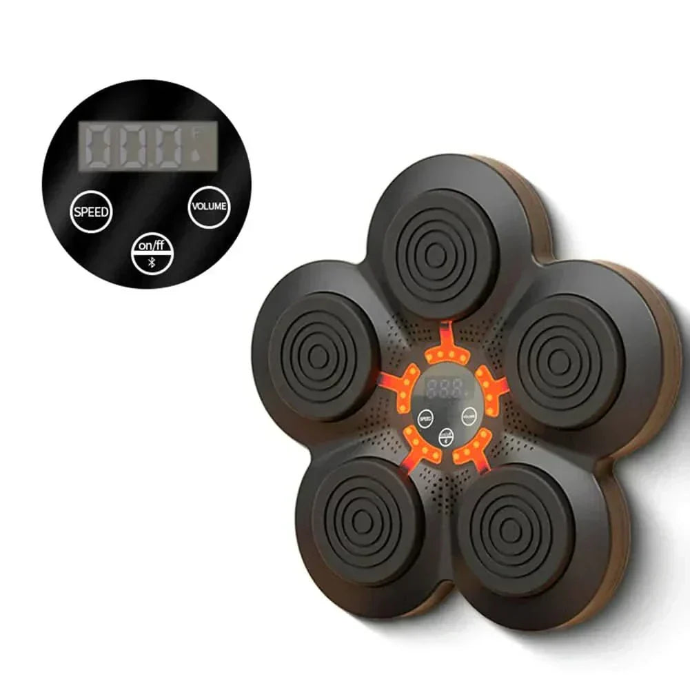 BoxFit Sync Smart Boxing Trainer for Enhanced Reaction and Fitness