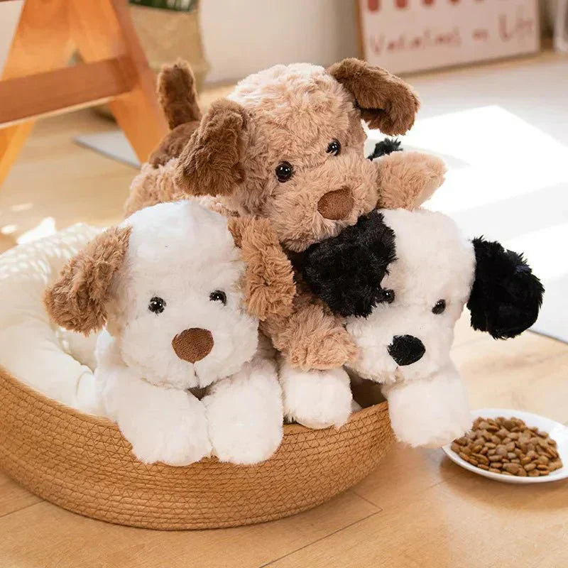 SnuggleBuddy Soft Plush Dog Pillow for Kids - Perfect for Comfort