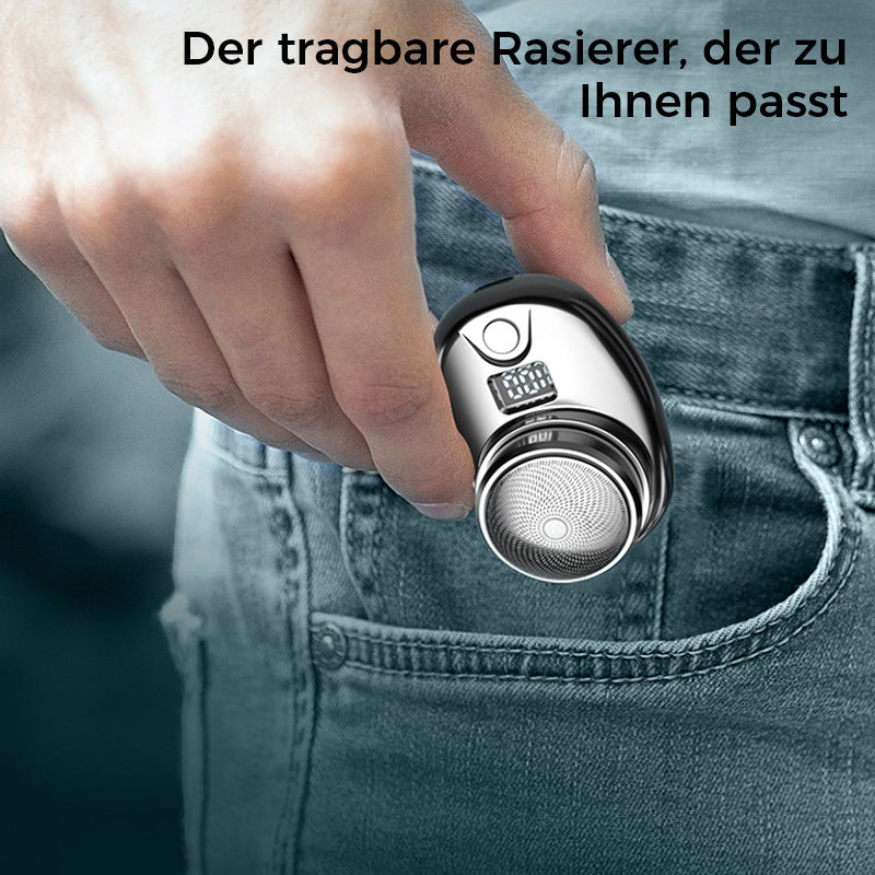 TravelSmart Waterproof Mini Shaver for Effortless Grooming