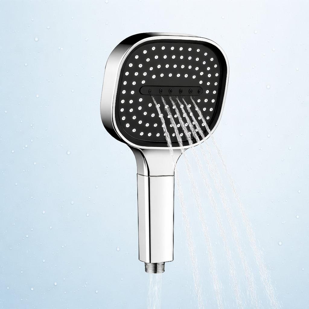 Enhanced Shower Experience: High-Pressure Filtered Shower Head