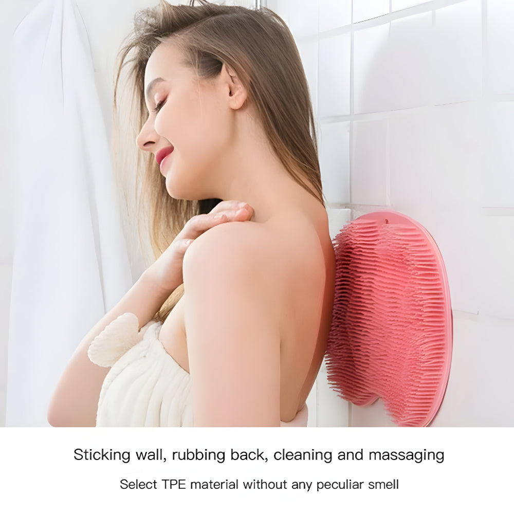 Non-Slip Exfoliating Shower Scrubber Mat for Feet and Body