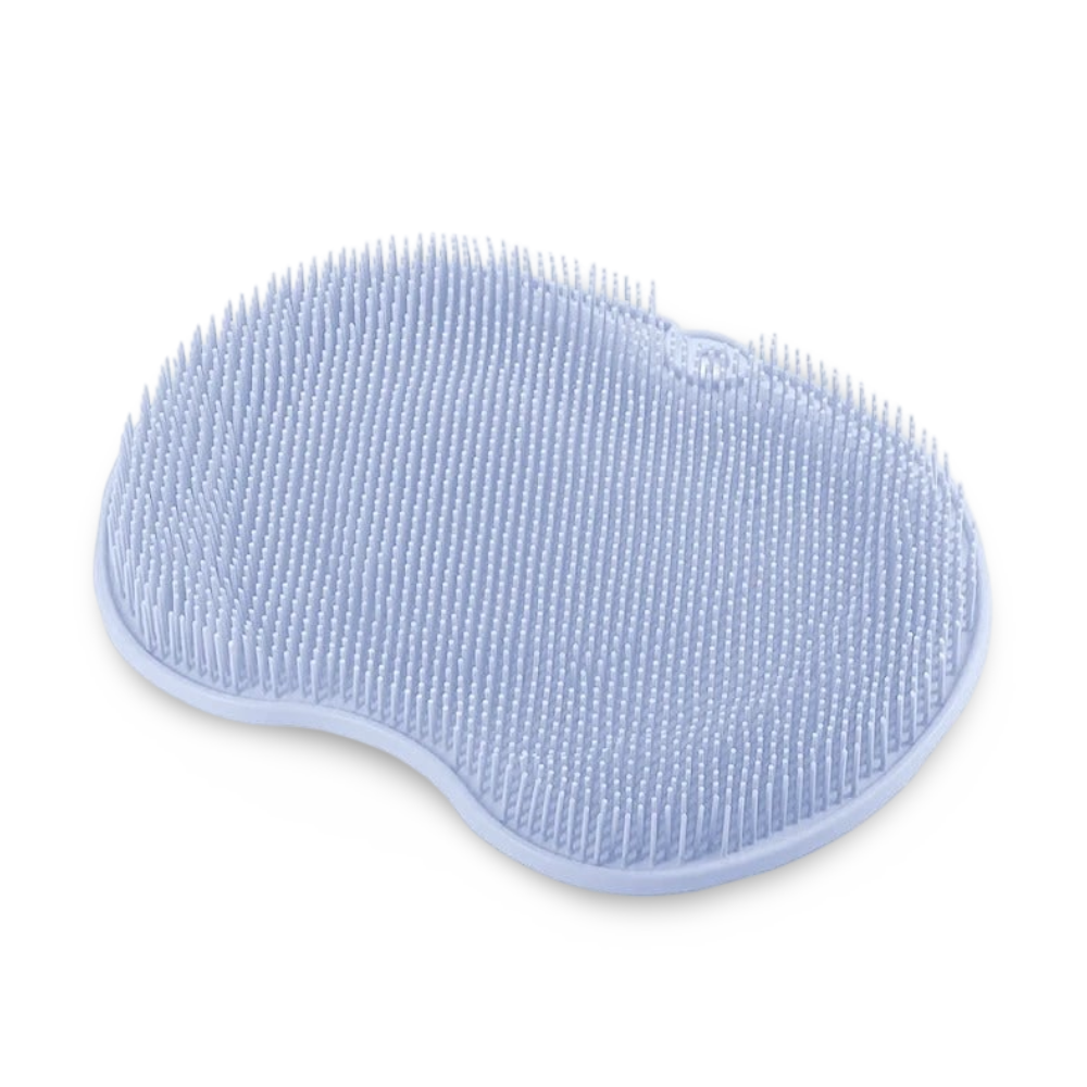 Non-Slip Silicone Foot Cleaning Mat for Effortless Showering