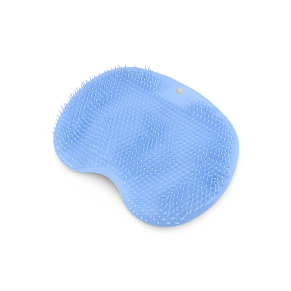 Non-Slip Silicone Foot Cleaning Mat for Effortless Showering