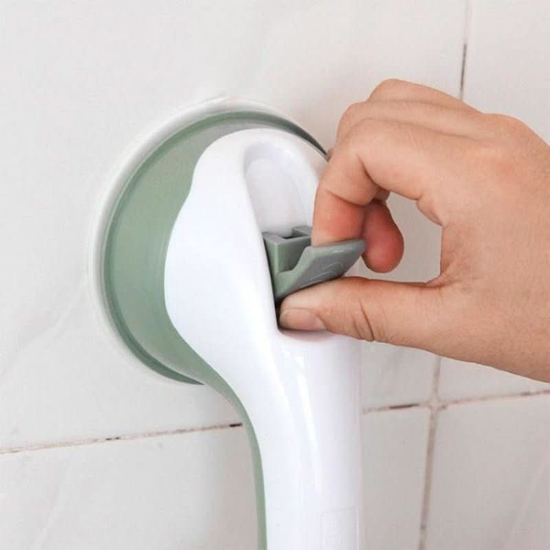 SecureGrip Bathroom Safety Handle with Strong Suction Cups
