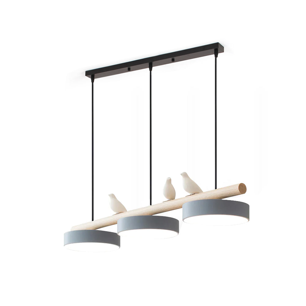 Elegant Glass Bird Pendant Light Fixture – Charming Design