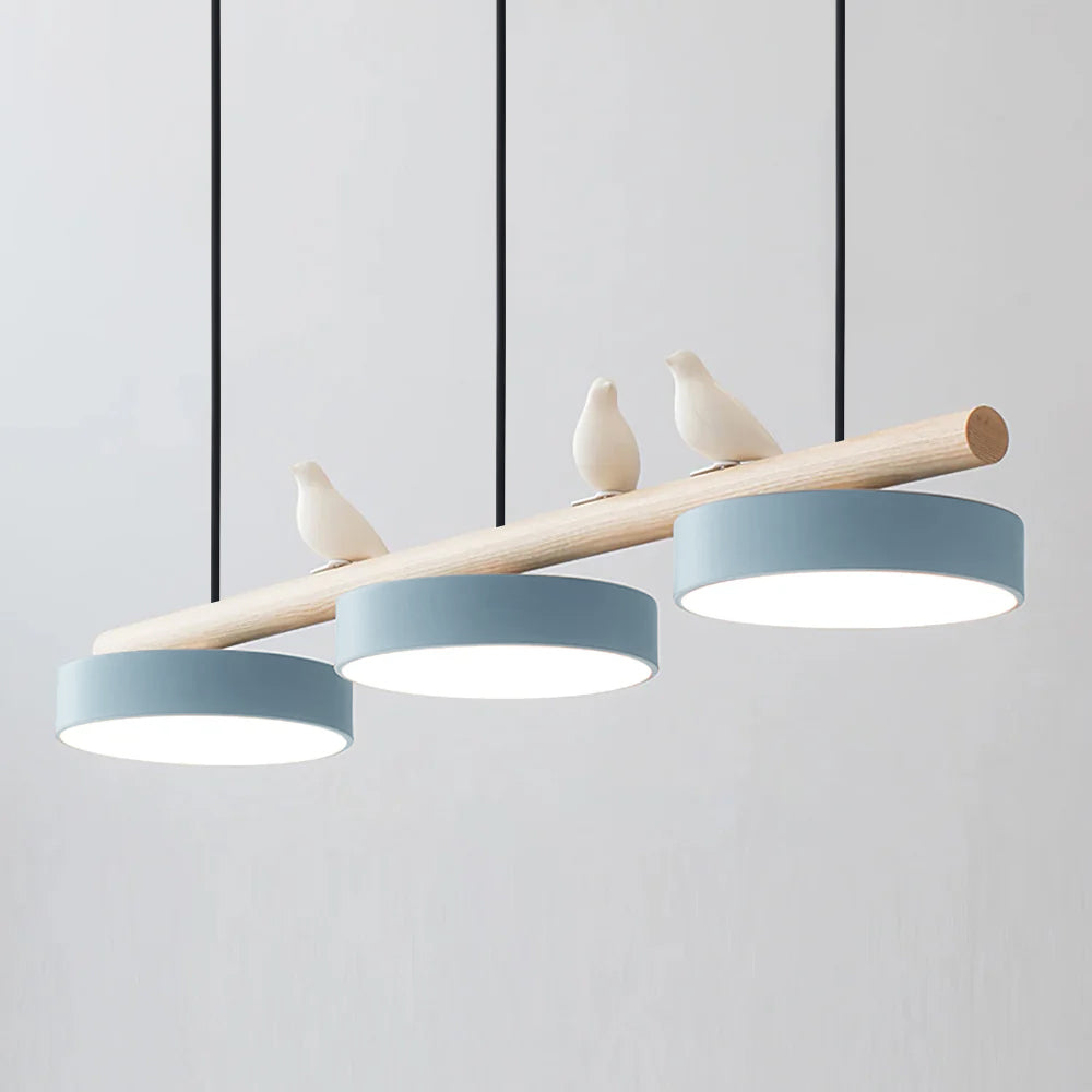Elegant Glass Bird Pendant Light Fixture – Charming Design