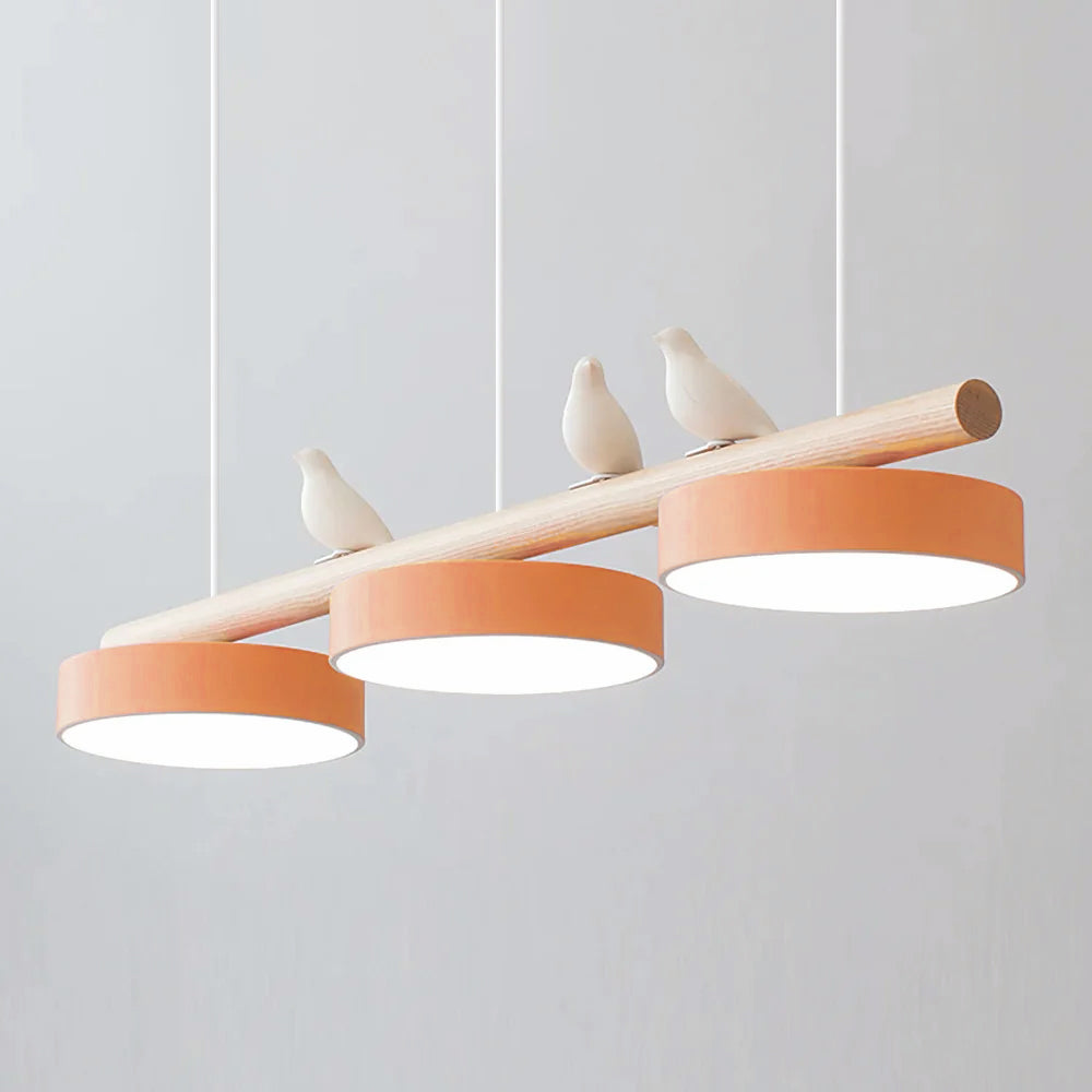 Elegant Glass Bird Pendant Light Fixture – Charming Design