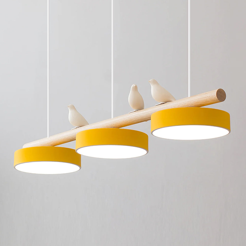 Elegant Glass Bird Pendant Light Fixture – Charming Design