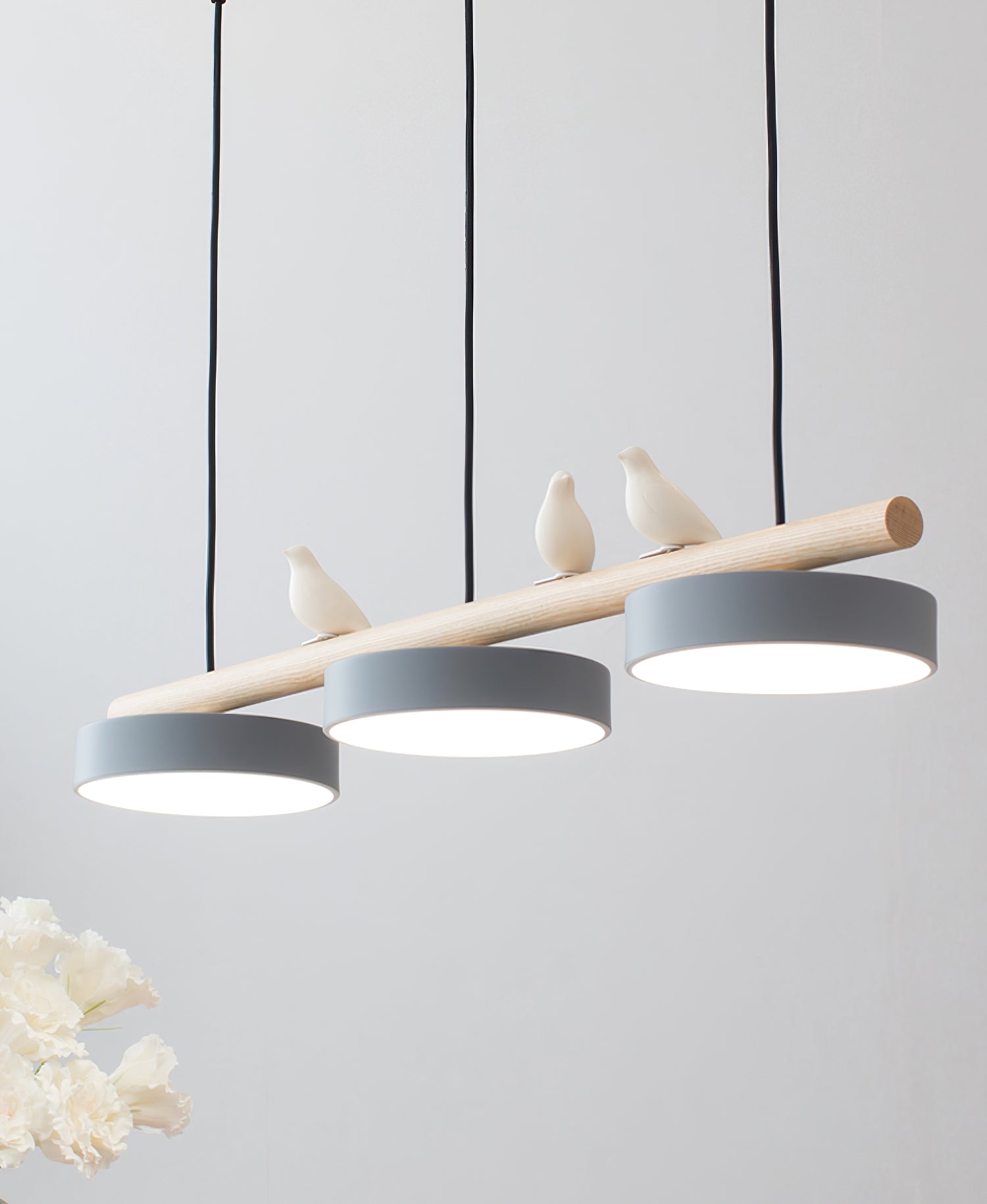 Elegant Glass Bird Pendant Light Fixture – Charming Design