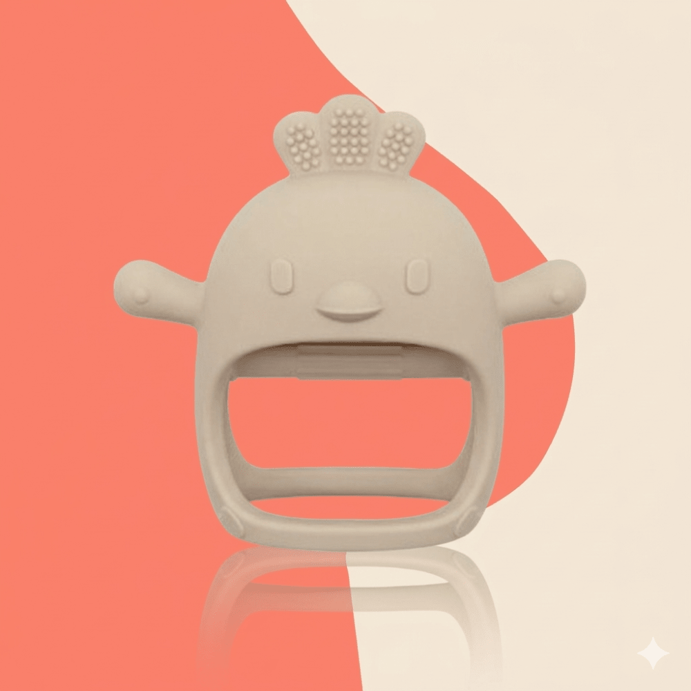 Gentle Silicone Teething Glove for Baby's Comfort