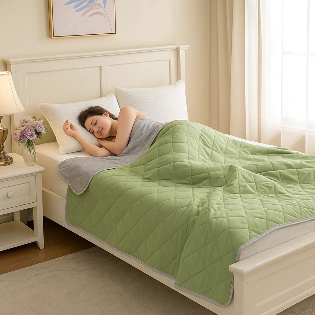 Cooling Blanket with Instant Chill Technology | Hypoallergenic for Sensitive Skin