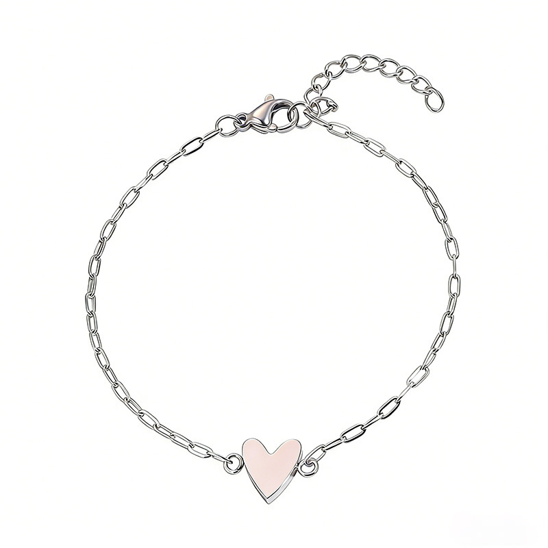 Intertwined Hearts Adjustable Couples Bracelet
