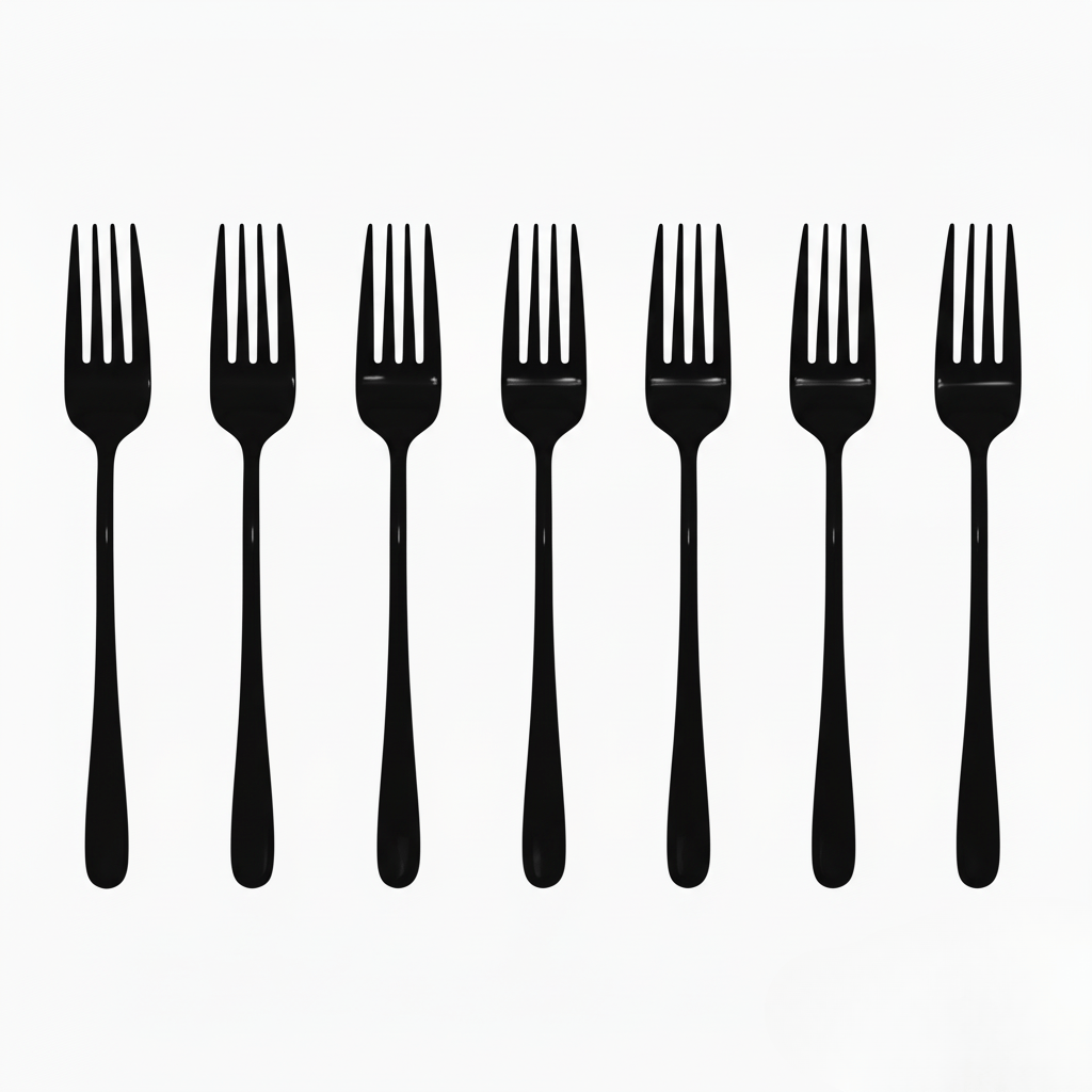 LuxeDining Elegant Fork with Lasting Shine