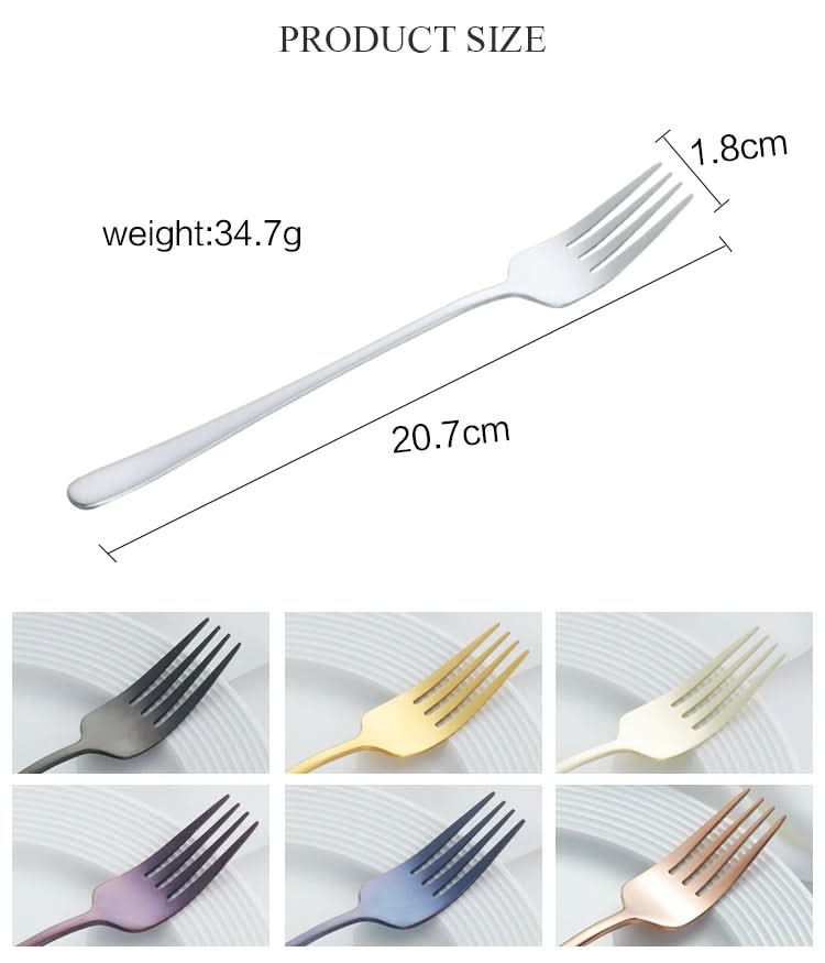 LuxeDining Elegant Fork with Lasting Shine