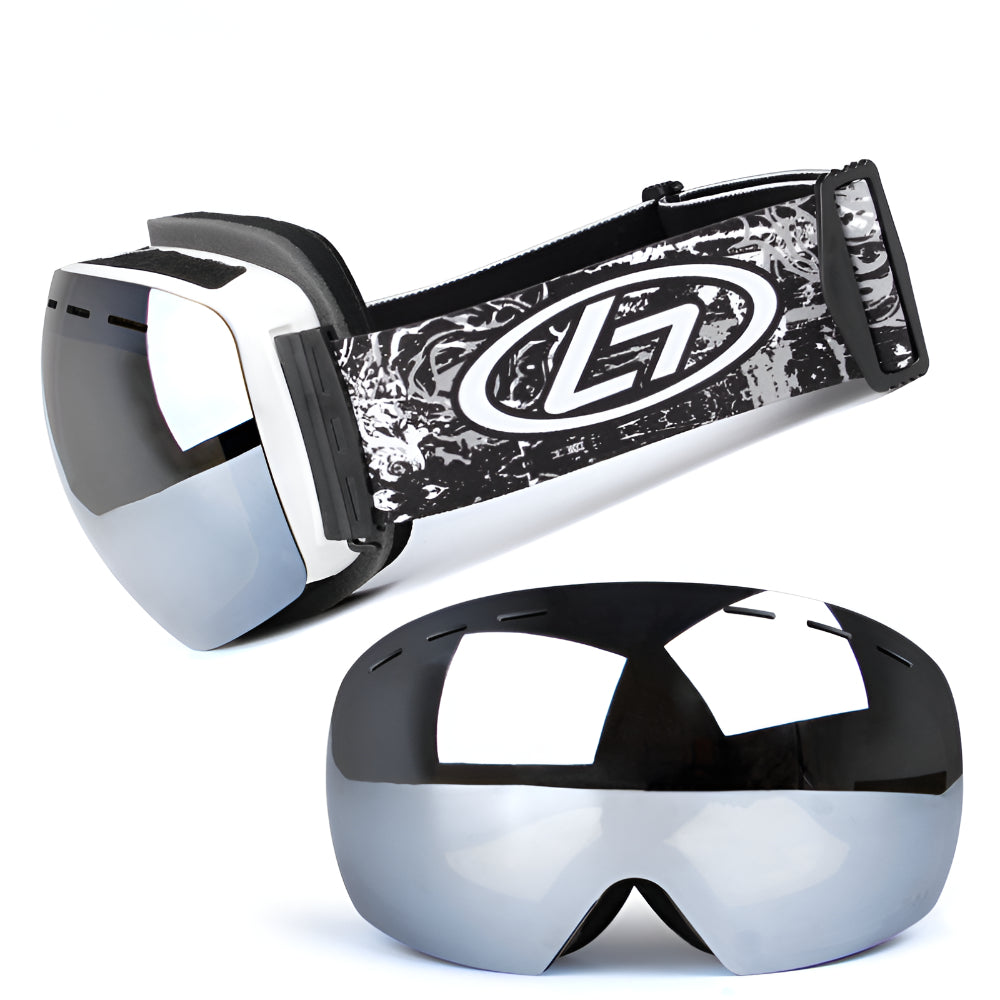 VisionMax Frameless Ski Goggles with Customizable Lenses