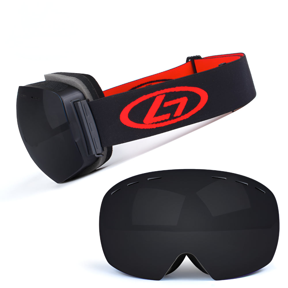 VisionMax Frameless Ski Goggles with Customizable Lenses