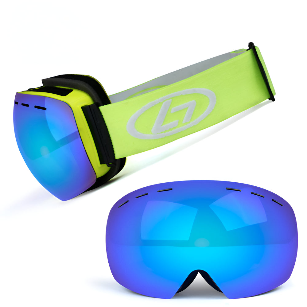 VisionMax Frameless Ski Goggles with Customizable Lenses