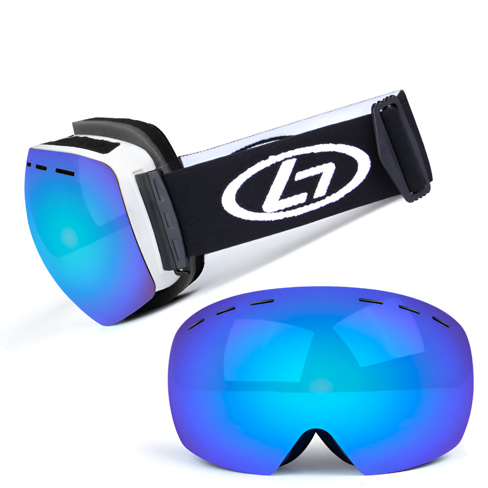 VisionMax Frameless Ski Goggles with Customizable Lenses