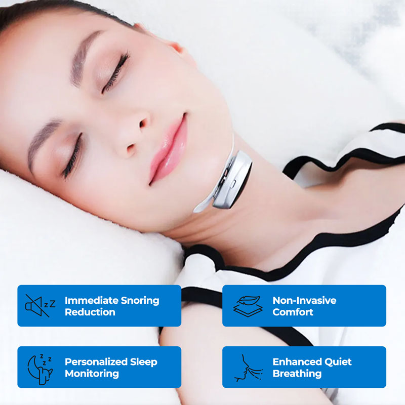 Chin Clip Device for Sleep Support – Ergonomic Anti-Snoring Aid