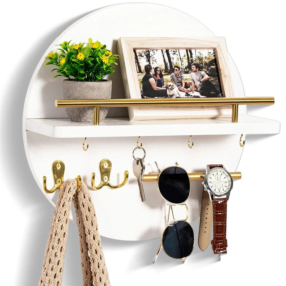 Circular Eco-Friendly Key Organizer with Stylish Design