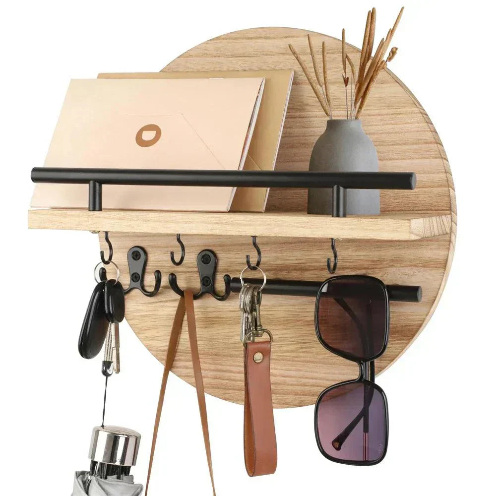 Circular Eco-Friendly Key Organizer with Stylish Design
