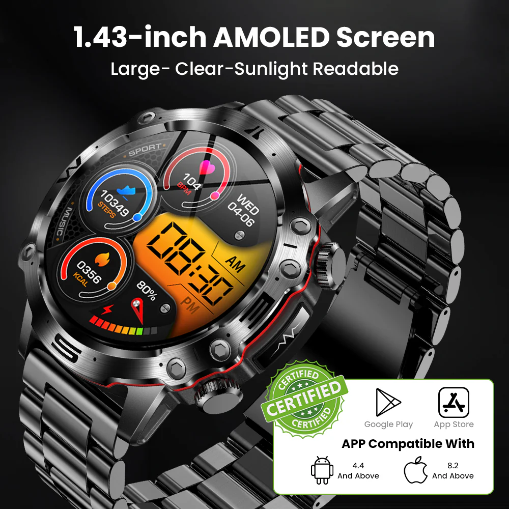 Activity Tracking Health Watch – Smart Fitness Monitor