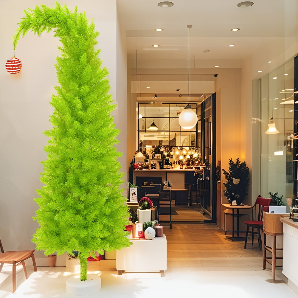 Sleek Space-Saving Artificial Christmas Tree for Any Room