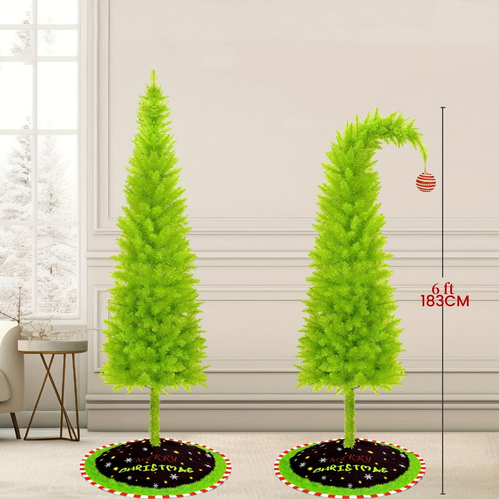 Sleek Space-Saving Artificial Christmas Tree for Any Room