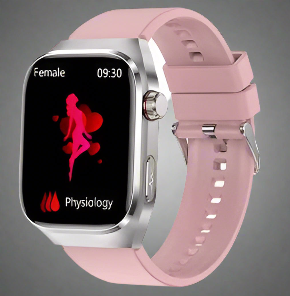 Advanced Smartwatch for Fitness Tracking with ECG and Blood Sugar Monitoring