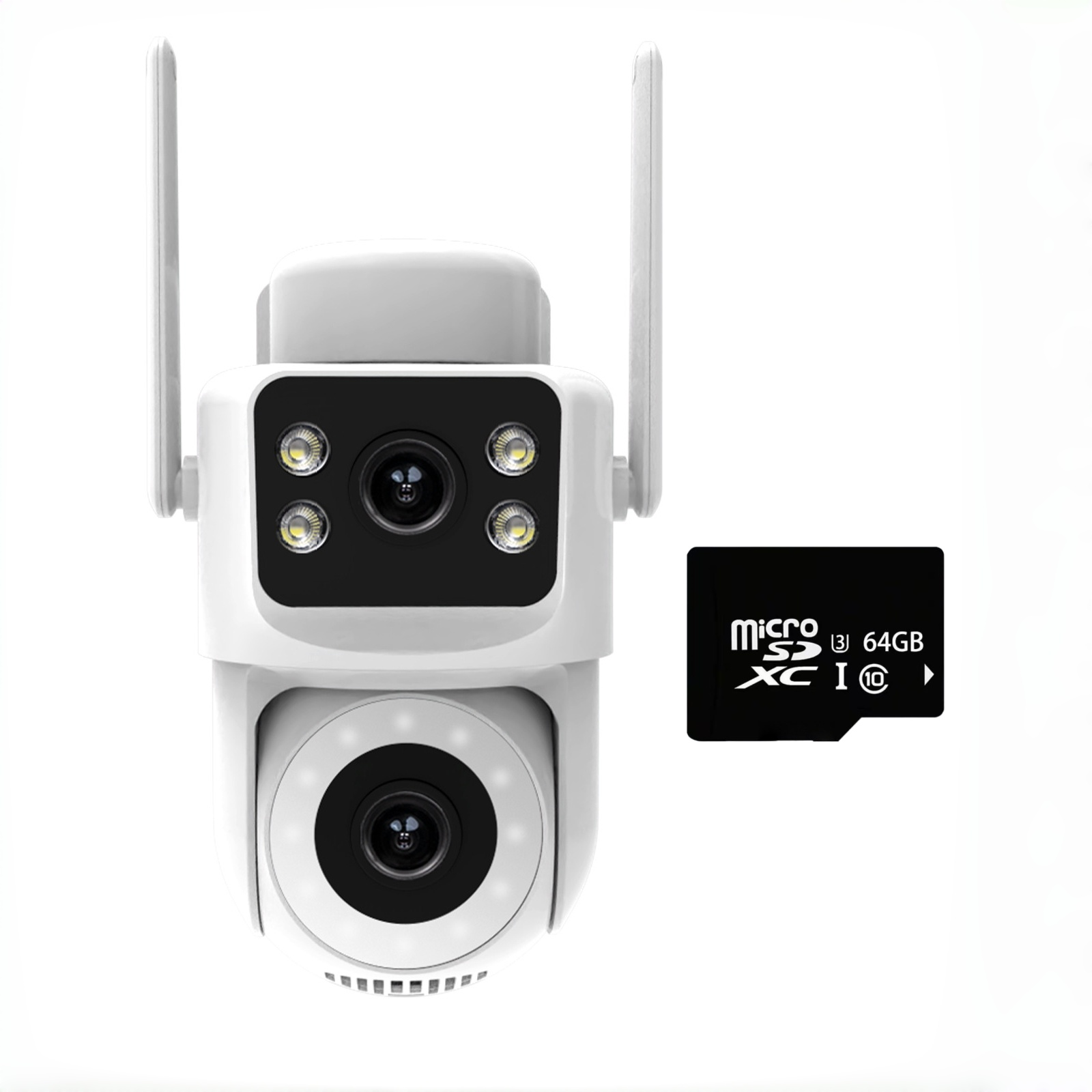Wireless Outdoor Security Camera with Night Vision for Smart Homes