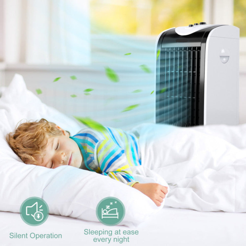 Portable Air Cooler with 4 Functions for Comfortable Cooling at Home