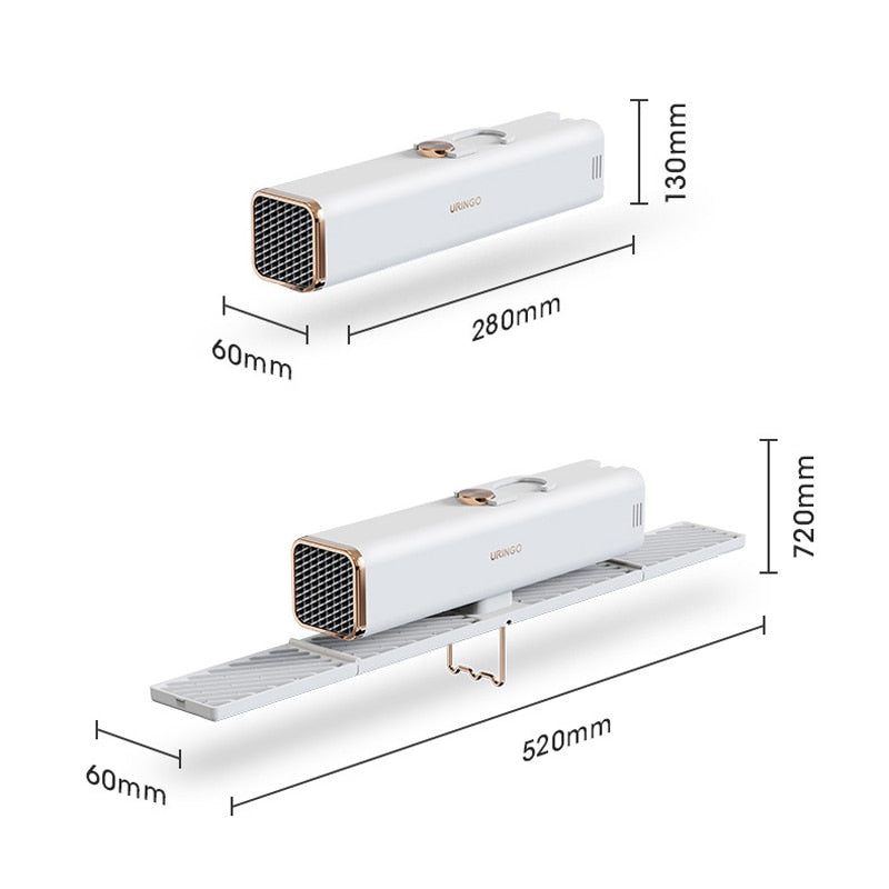 Electric Drying Rack for Laundry with App Control – Space-Saving Design