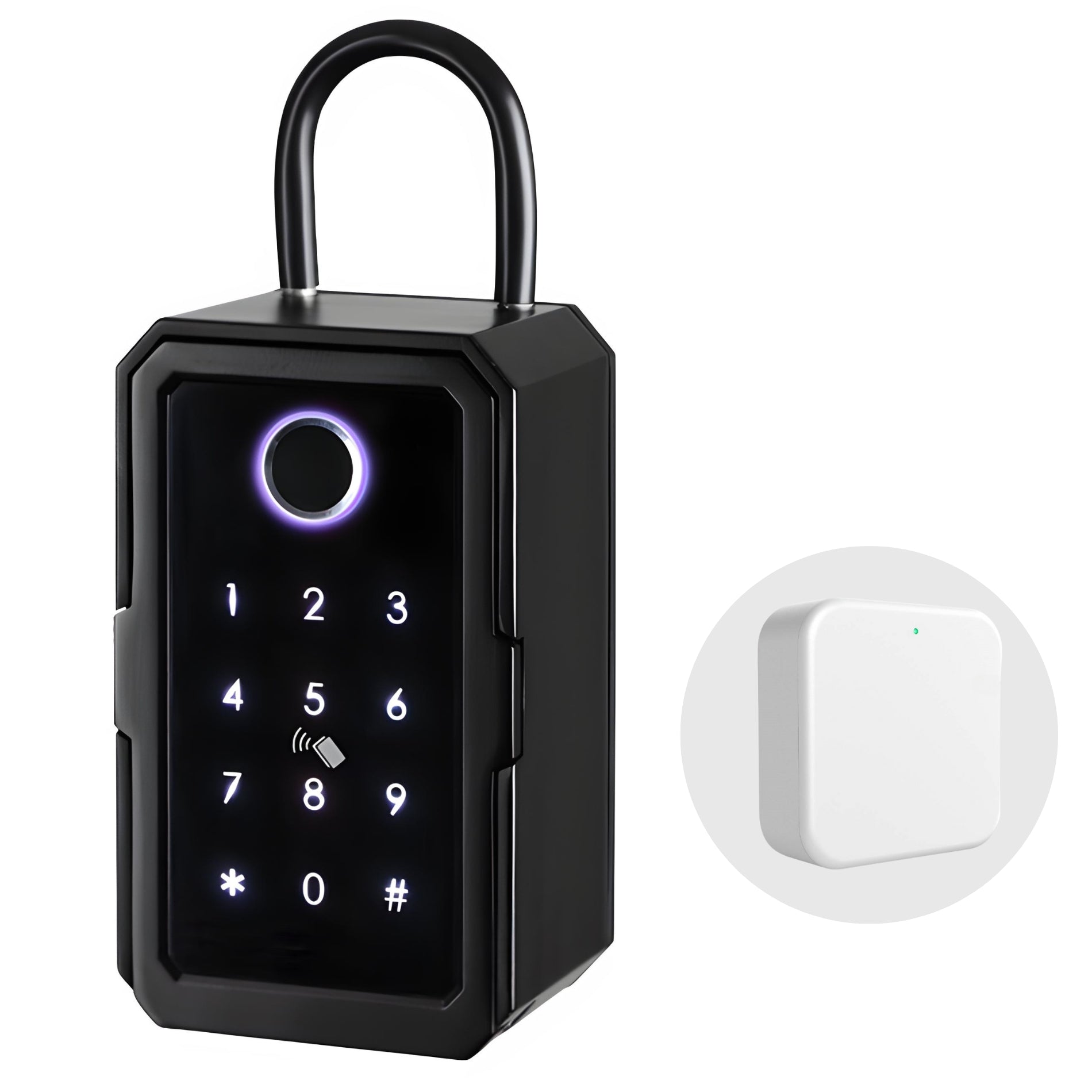 Wi-Fi Smart Lockbox – Key Storage with Fingerprint Access