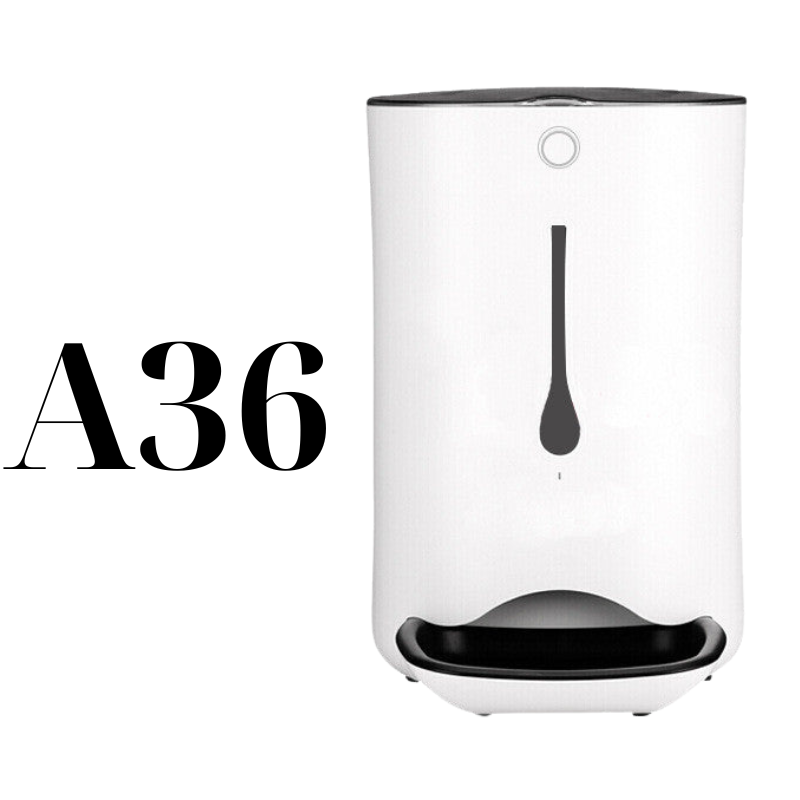 Automatic Pet Feeder with 6L Capacity and Video Monitoring for Cats and Dogs