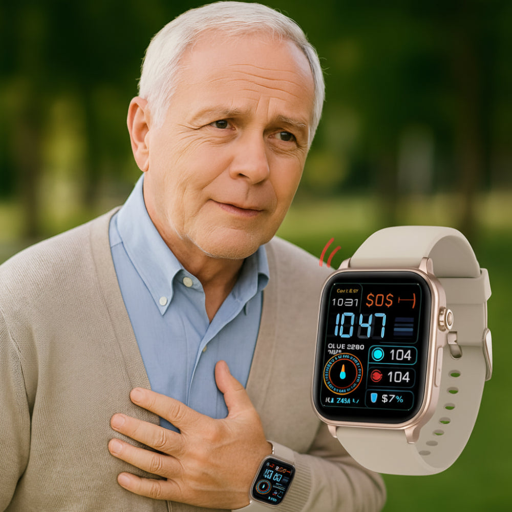 Guardian Watch: Smart Health Tracker for Seniors
