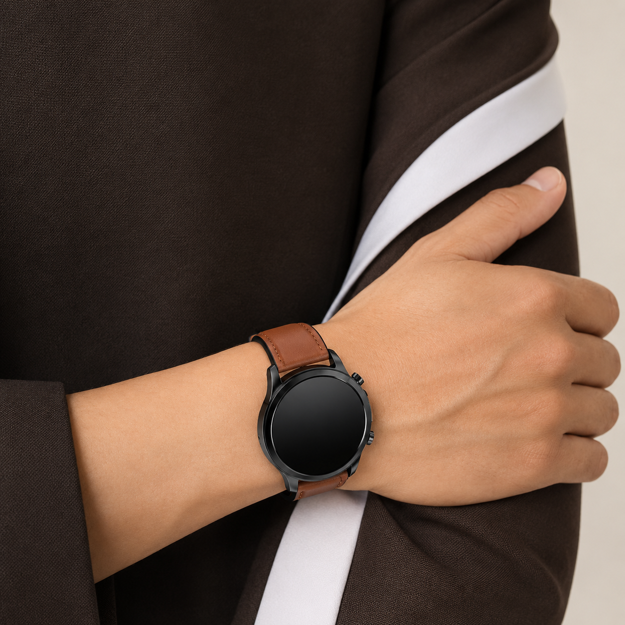 Fitness Tracker Smartwatch with Heart Rate and Glucose Monitoring – Stylish Everyday Health Device
