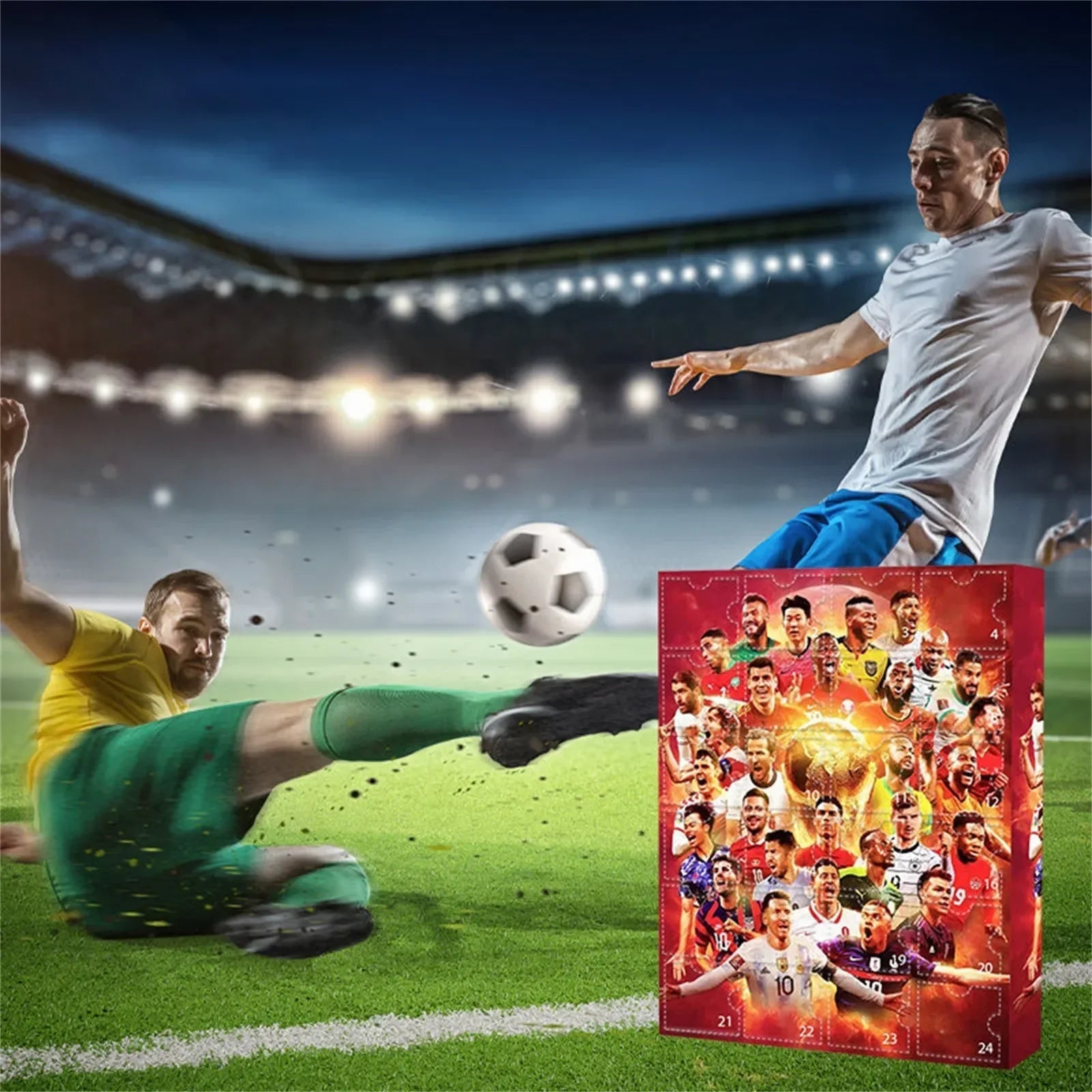 Countdown Calendar for Soccer Fans | 24 Days of Daily Toys & Fun
