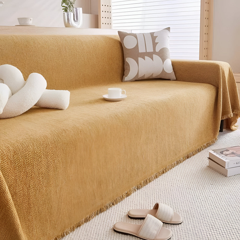 Elegant Sofa Protector with Textured Style for Modern Living