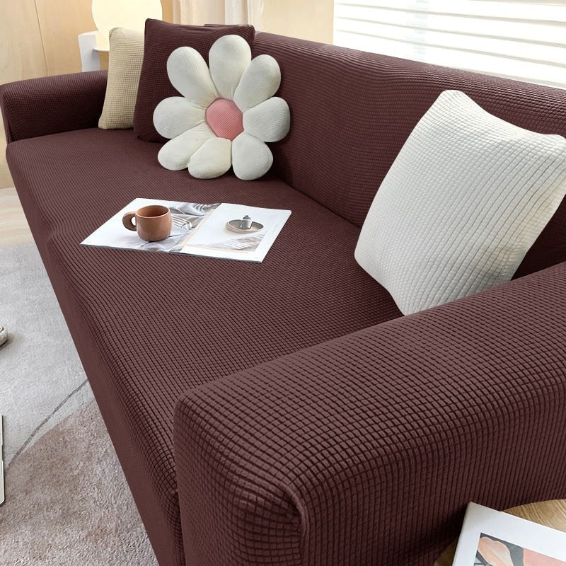 Versatile Elastic Sofa Protector – Washable Couch Cover