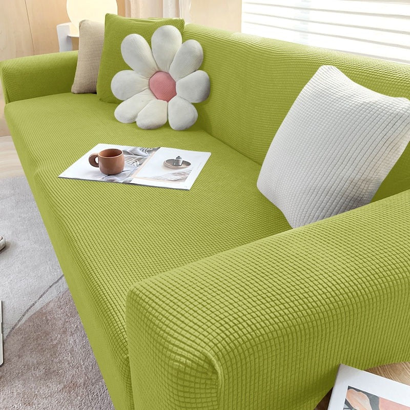 Versatile Elastic Sofa Protector – Washable Couch Cover