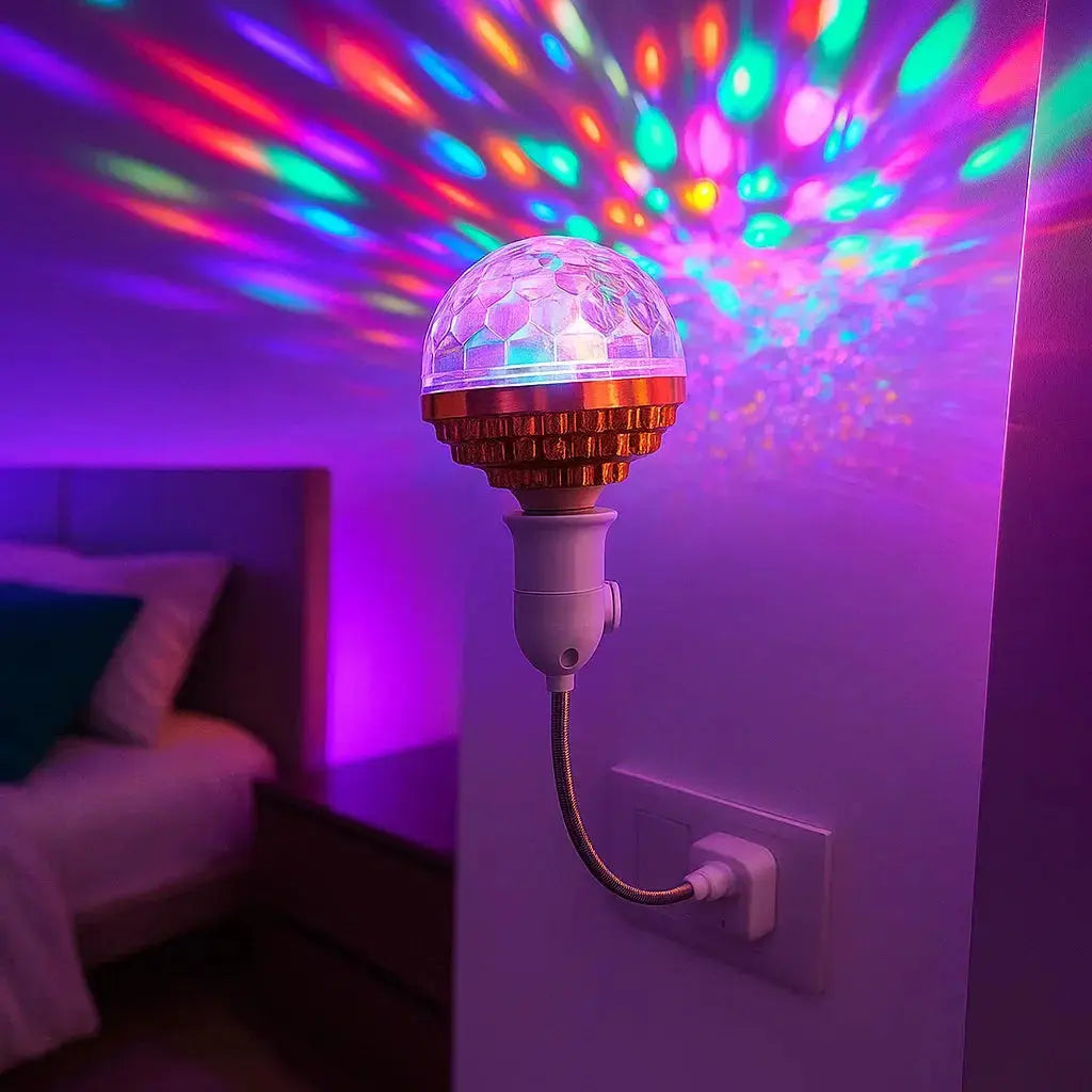 Vibrant Colorful LED Lamp for Festive Atmospheres